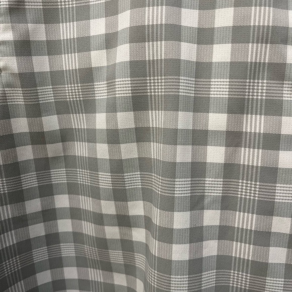 Nike Golf Dri Fit Grey White Gingham Short - Picture 3 of 12